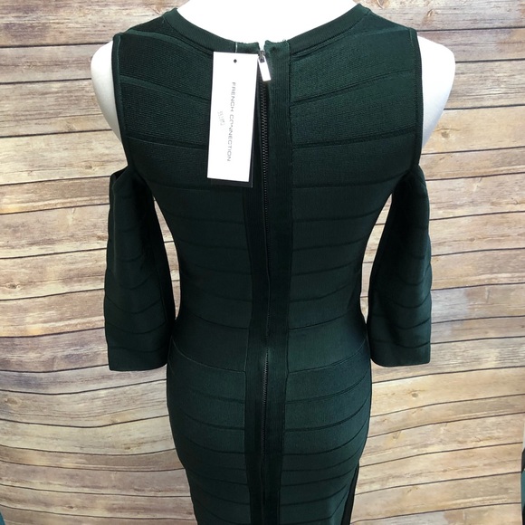 French Connection Cold Shoulder Bandage Dress - Picture 3 of 7